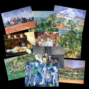 Paul Cézanne postcards