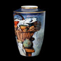 Paul Cezanne's Vase: Still Life with Fruit Basket (1886), detail n3