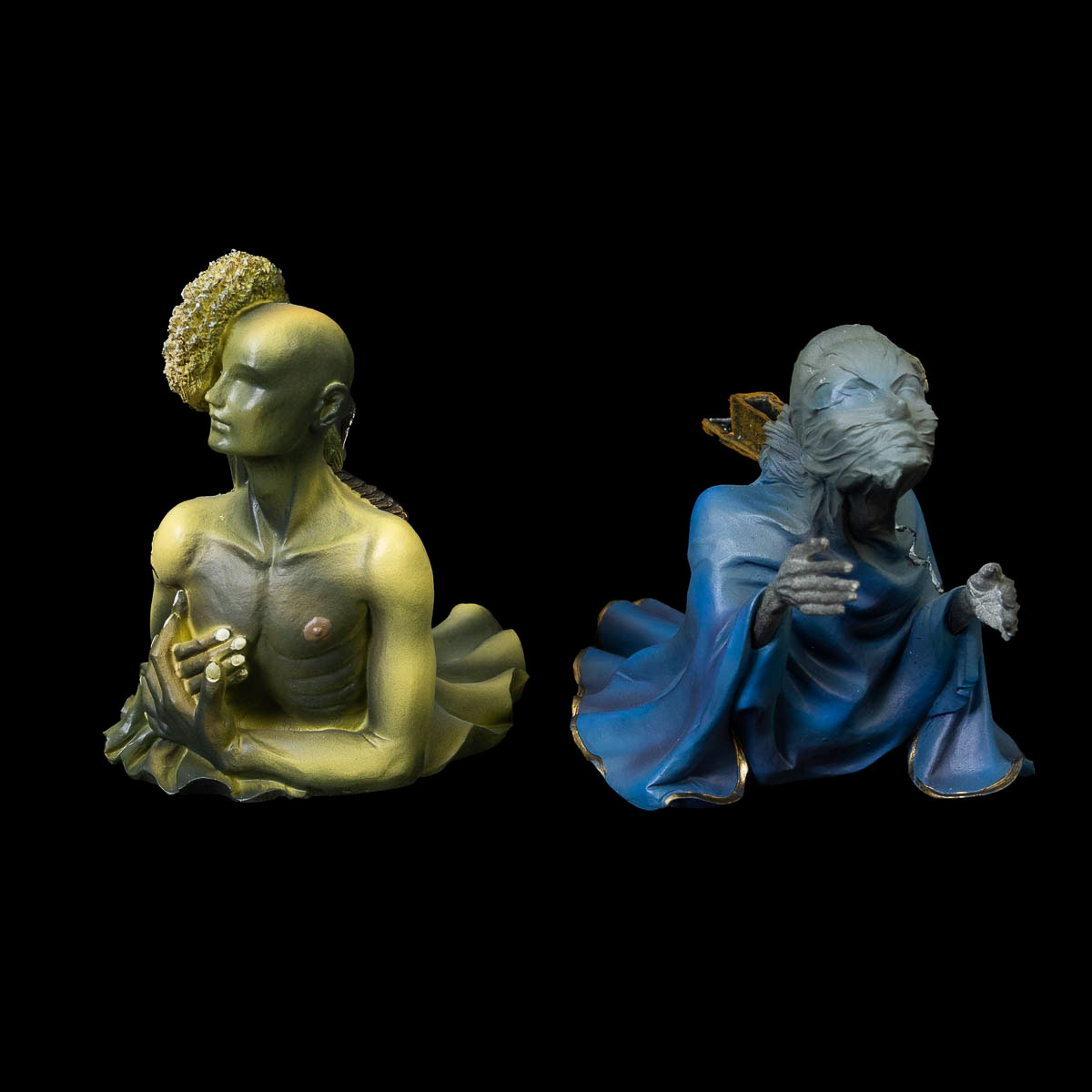 Figurillas Salvador Dalí: Tristán e Isolda