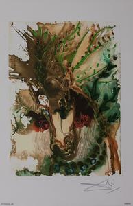 Lithographie Salvador Dali : Bucéphale