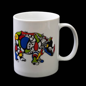 Mug Niki de Saint Phalle : Le rhinocéros