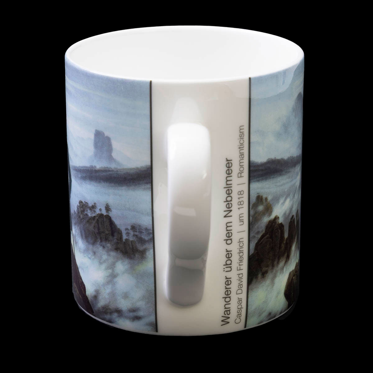 Mug Friedrich : Voyageur contemplant une mer de nuages (détail n°3)