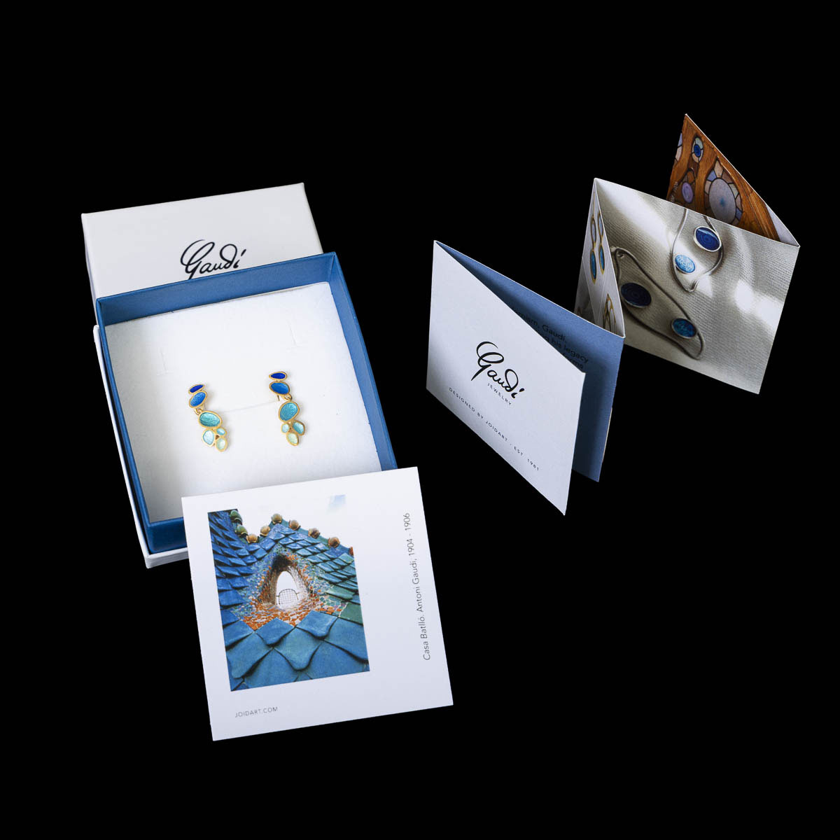 Orecchini ispirati ad Antoni Gaudí: Fruits (dettaglio n°2)