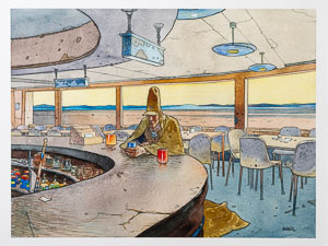 Estampe pigmentaire Moebius : Barvide