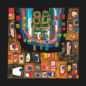 Affiche Hundertwasser : Birth of a Car