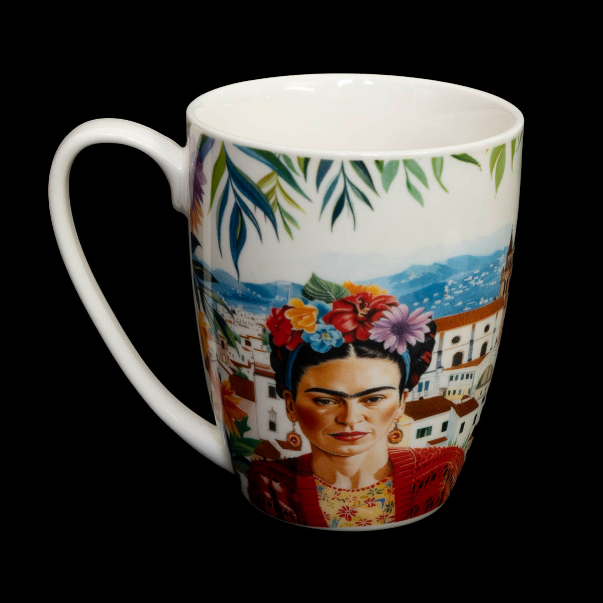 Taza Frida Kahlo: Arte Mexicano (detalle n°2)
