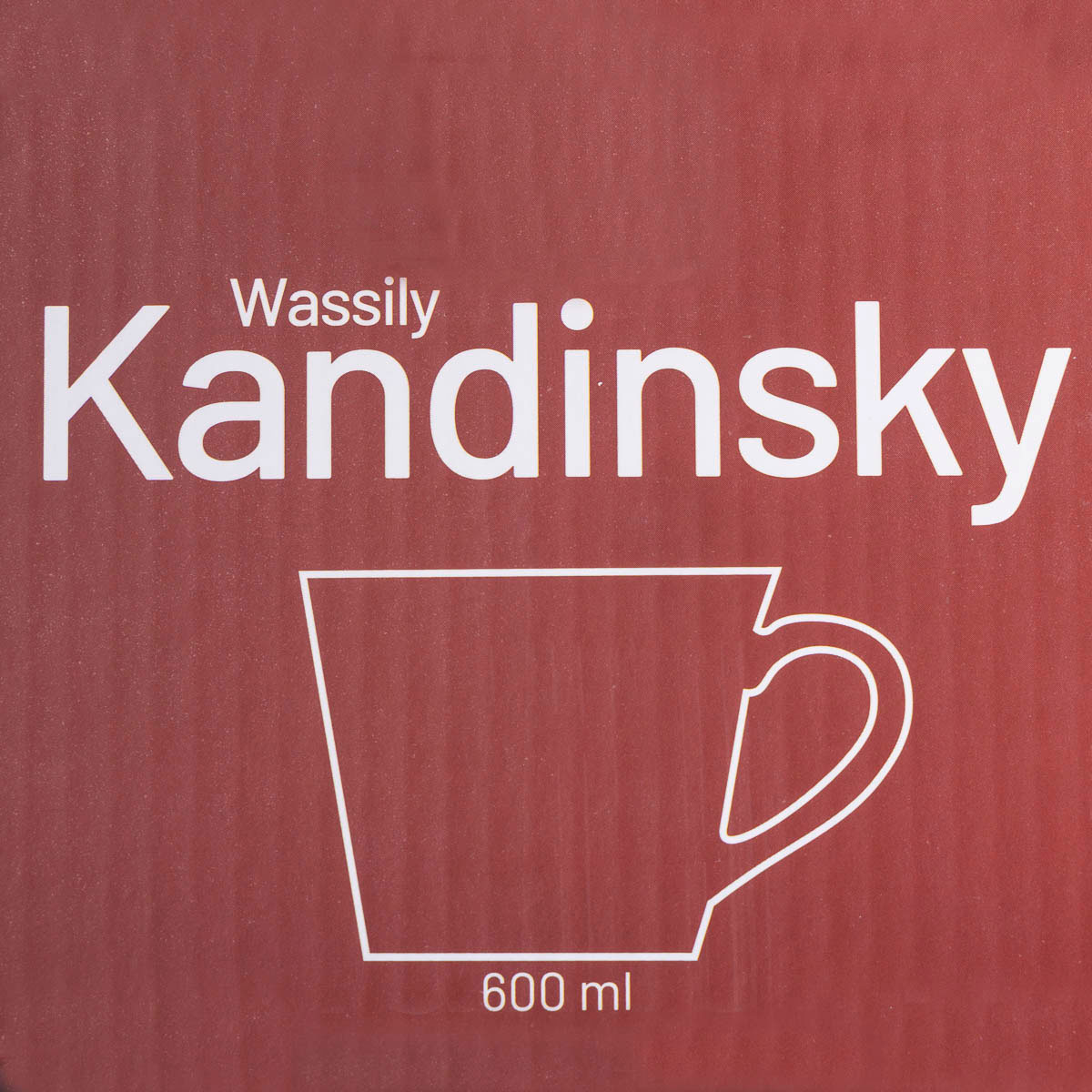 Large Kandinsky tea cup: Color Study (600 ml), detail n°3