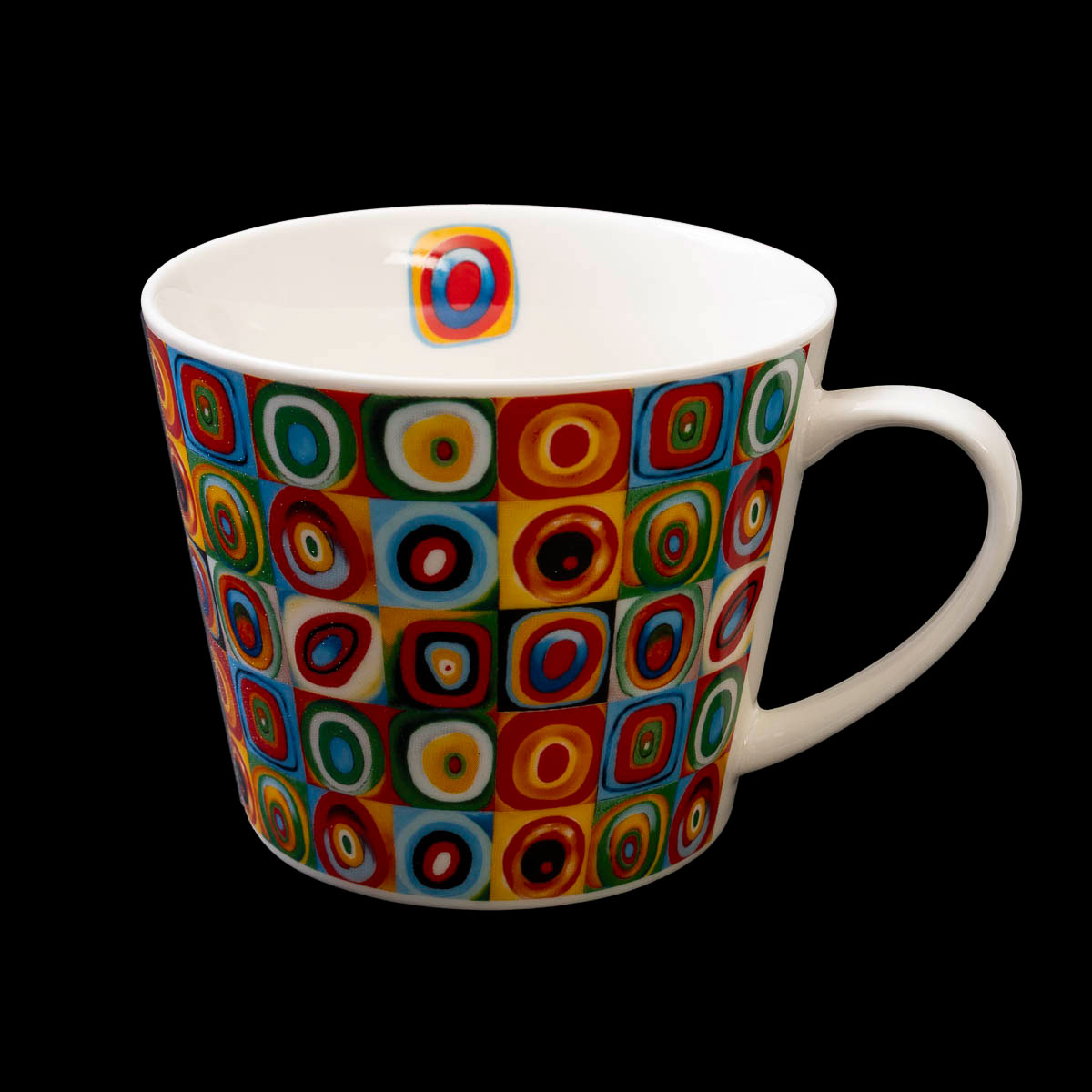 Large Kandinsky tea cup: Color Study (600 ml), detail n°1