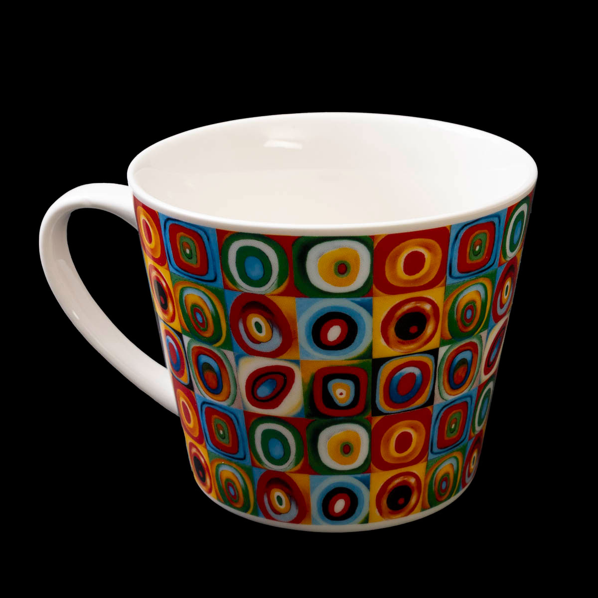 Large Kandinsky tea cup: Color Study (600 ml), detail n°2