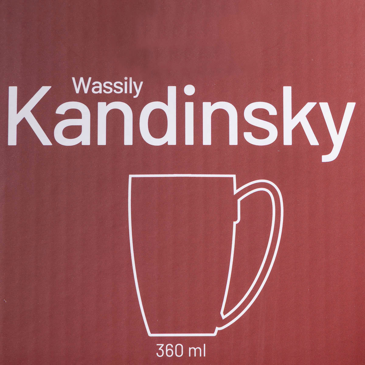 Taza clásica Kandinsky : Color Study (360 ml), detalle n°3