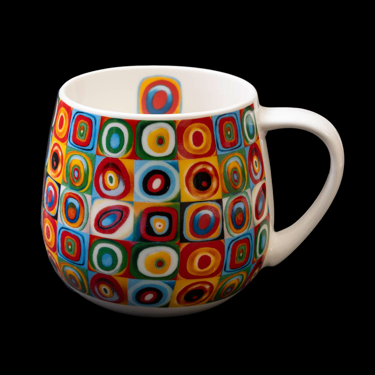 Mug snuggle Kandinsky : Color Study (front view)