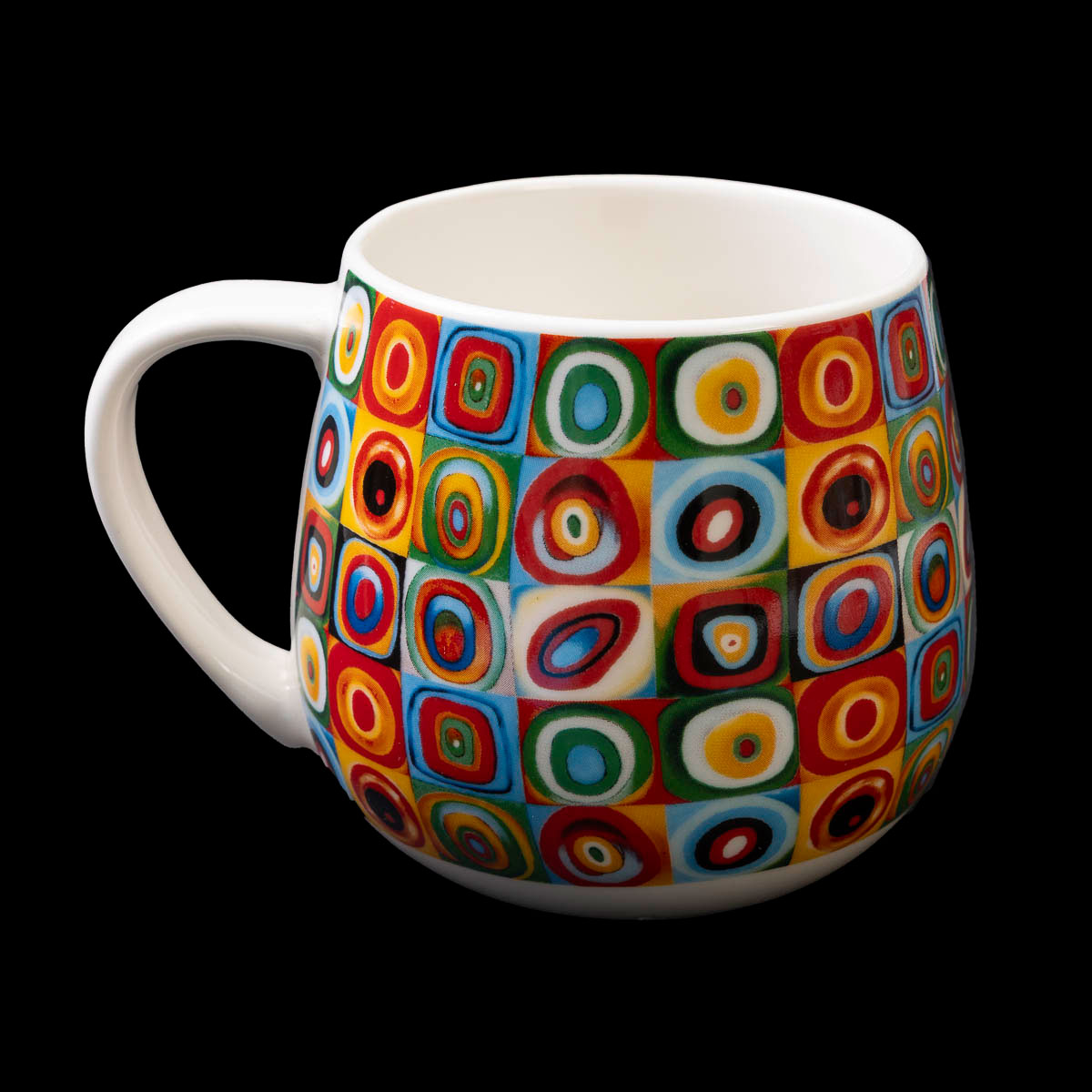 Mug snuggle Kandinsky : Color Study (back view)