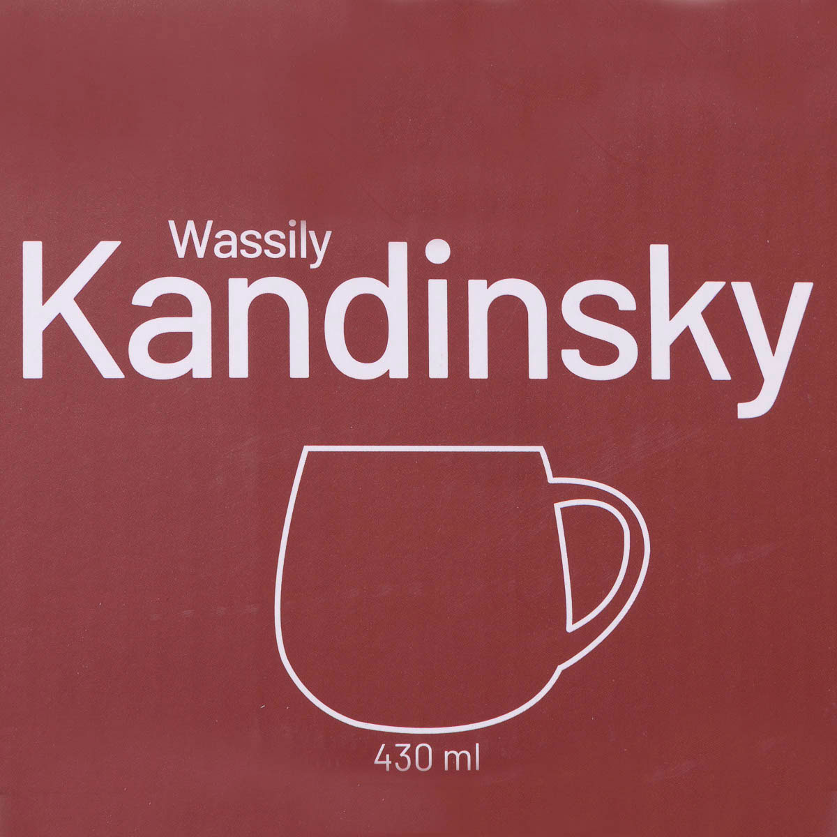 Mug snuggle Kandinsky : Color Study (mug shape, box)