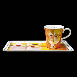 Paul Klee Coffee Set : café expresso : Senecio (Goebel)