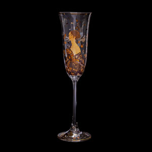 Flûte à Champagne Klimt- La dame à l'éventail