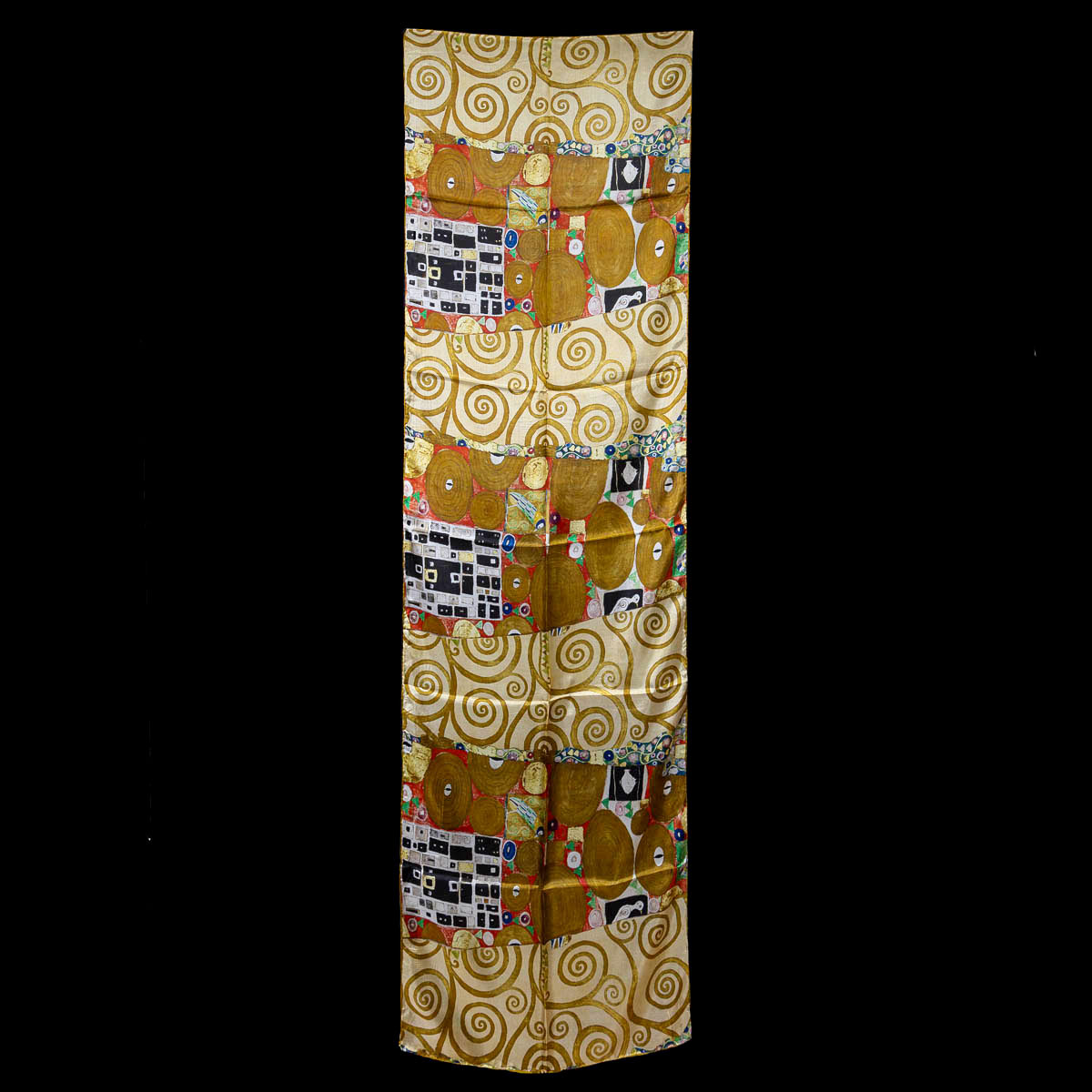 Echarpe Gustav Klimt : Fulfilment (déplié)