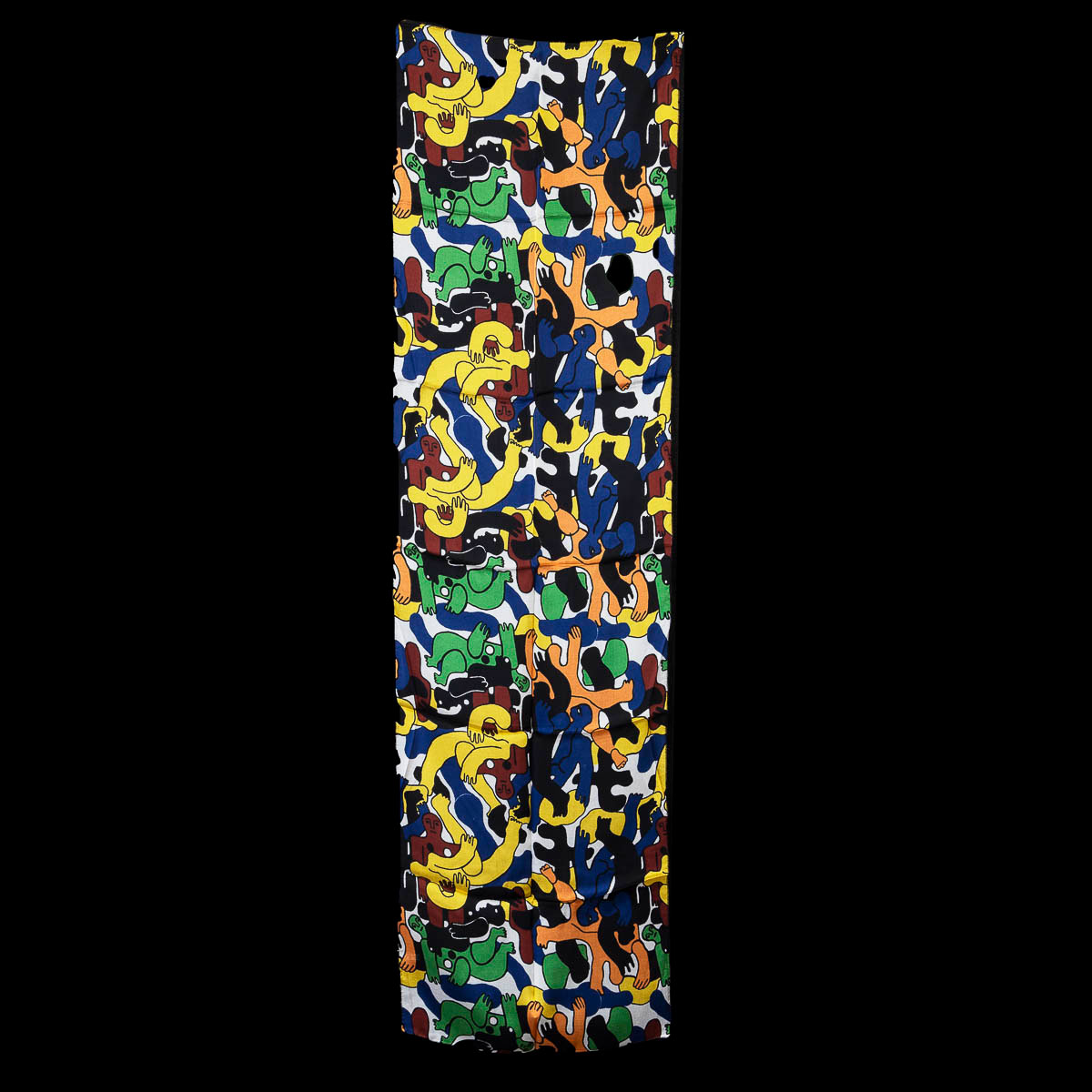 Bufanda pañuelo Fernand Léger: Los grandes buceadores negros (desplegada)