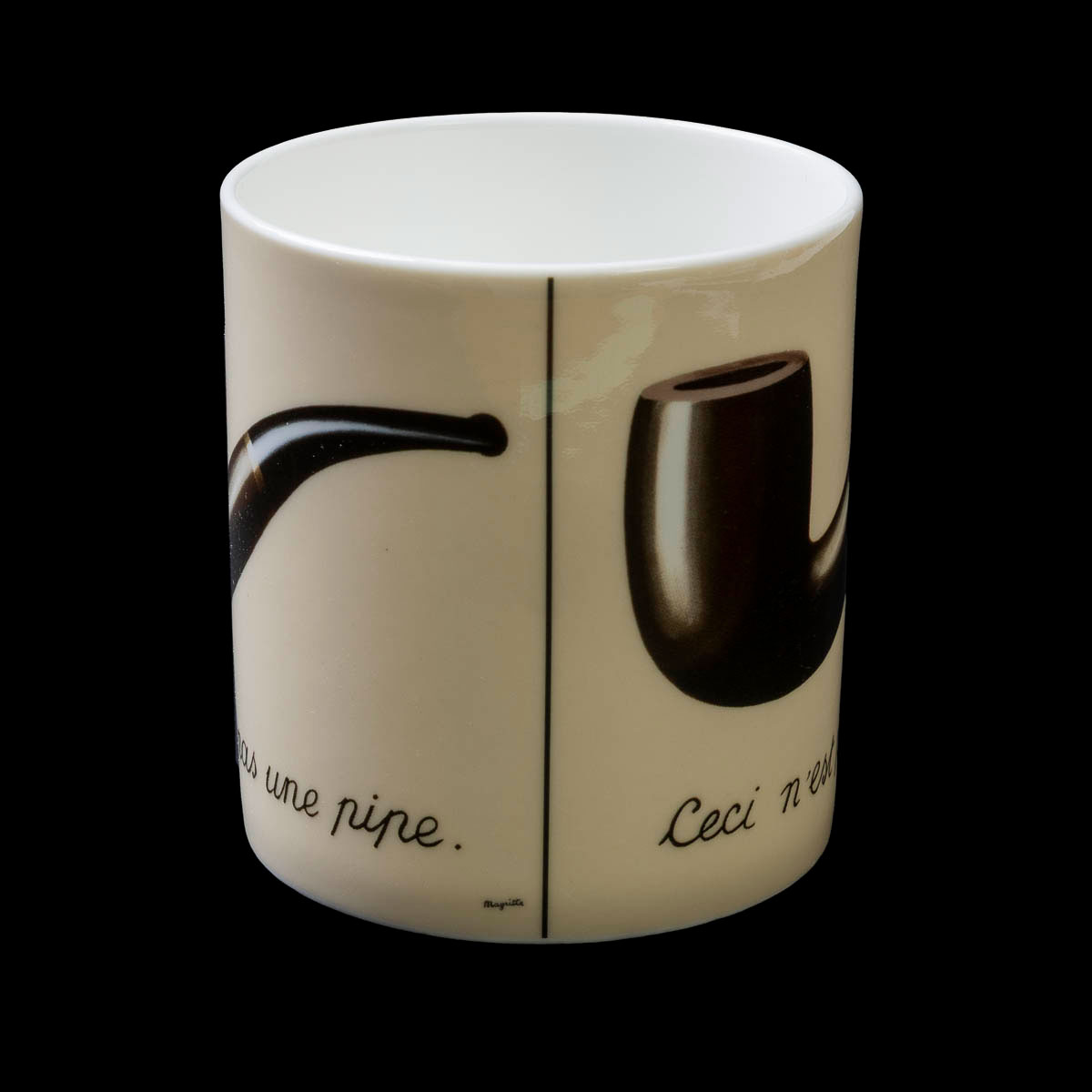 Mug René Magritte : La trahison des images (détail n°1)
