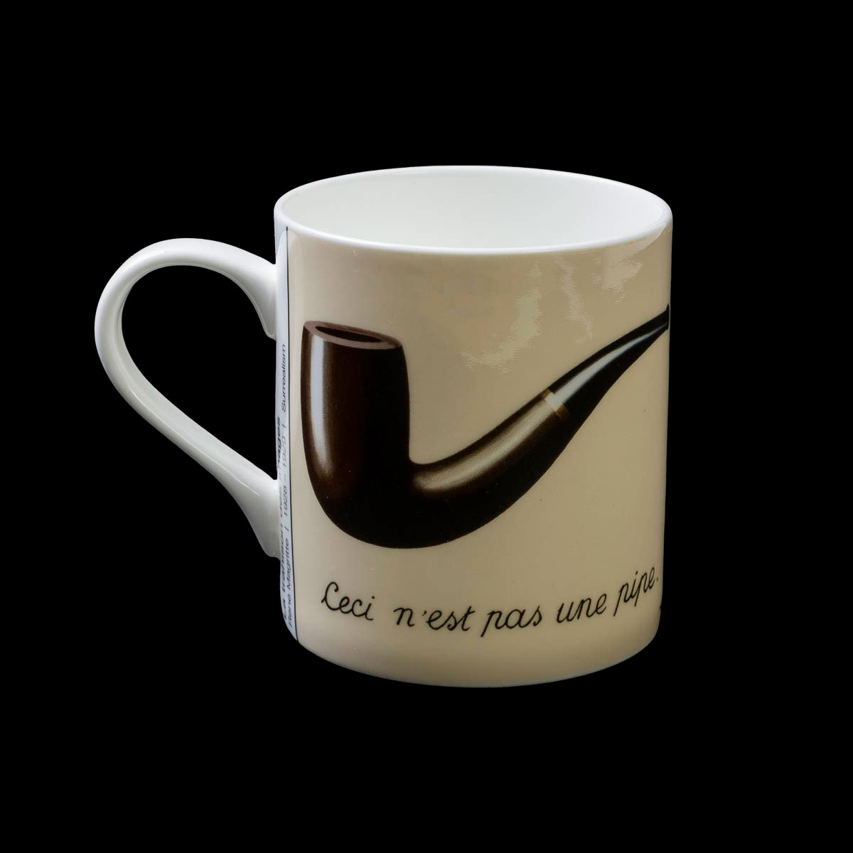 Mug René Magritte : La trahison des images (détail n°2)
