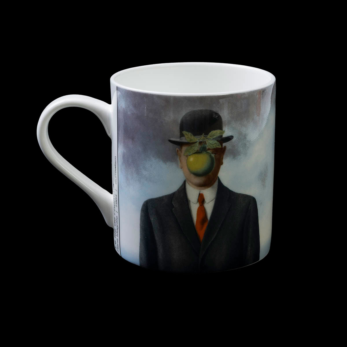 Tazza René Magritte: Il figlio dell'uomo (dettaglio n°2)