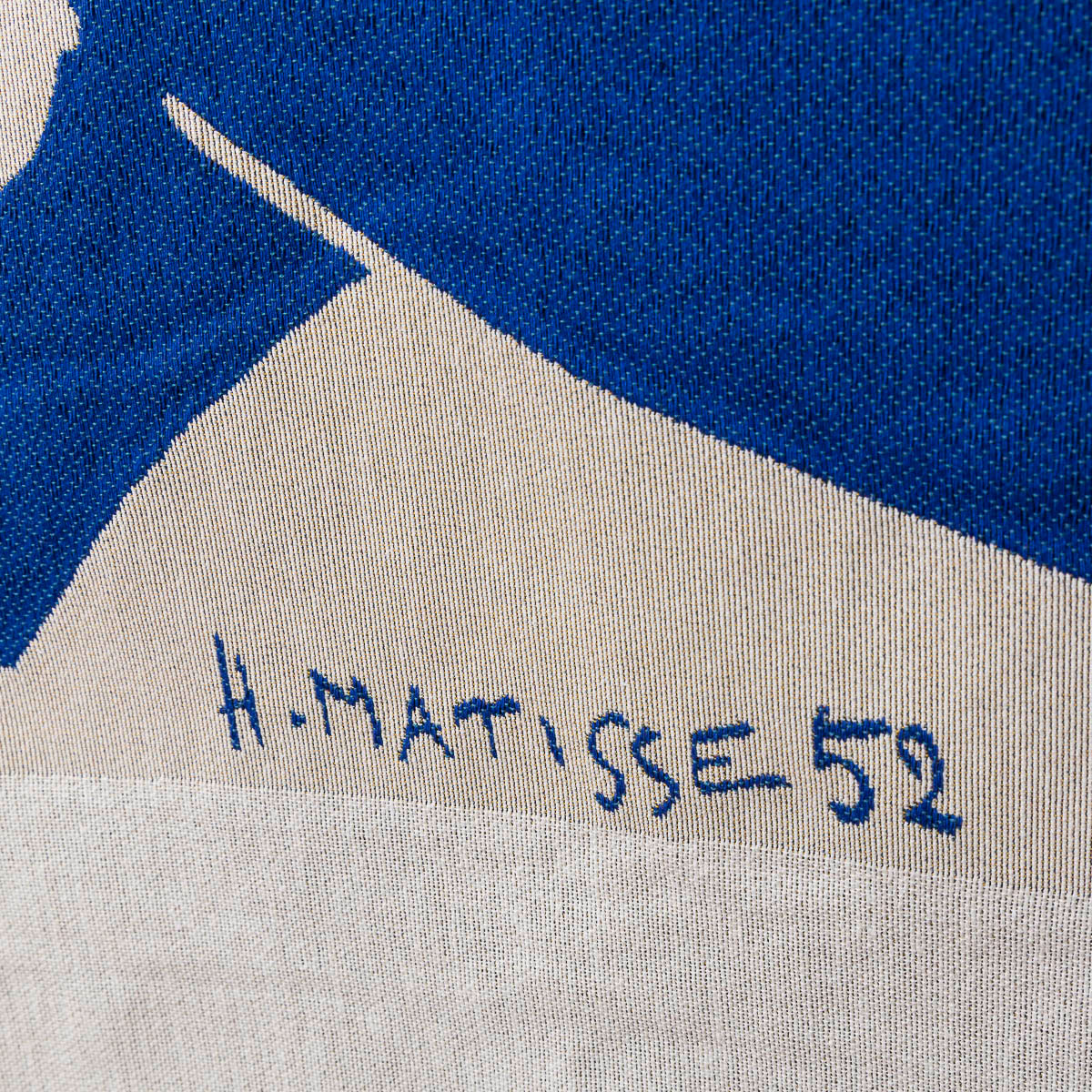 Henri Matisse Tapestry - The Blue Nude II (1952), detail n°2
