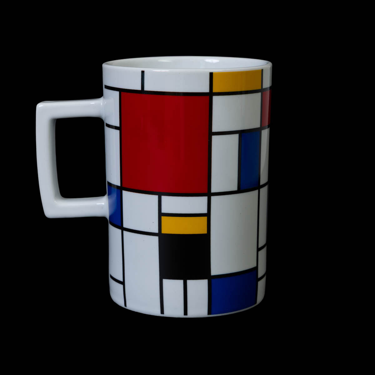 Mug Piet Mondrian : Small Fragments (détail n°2)