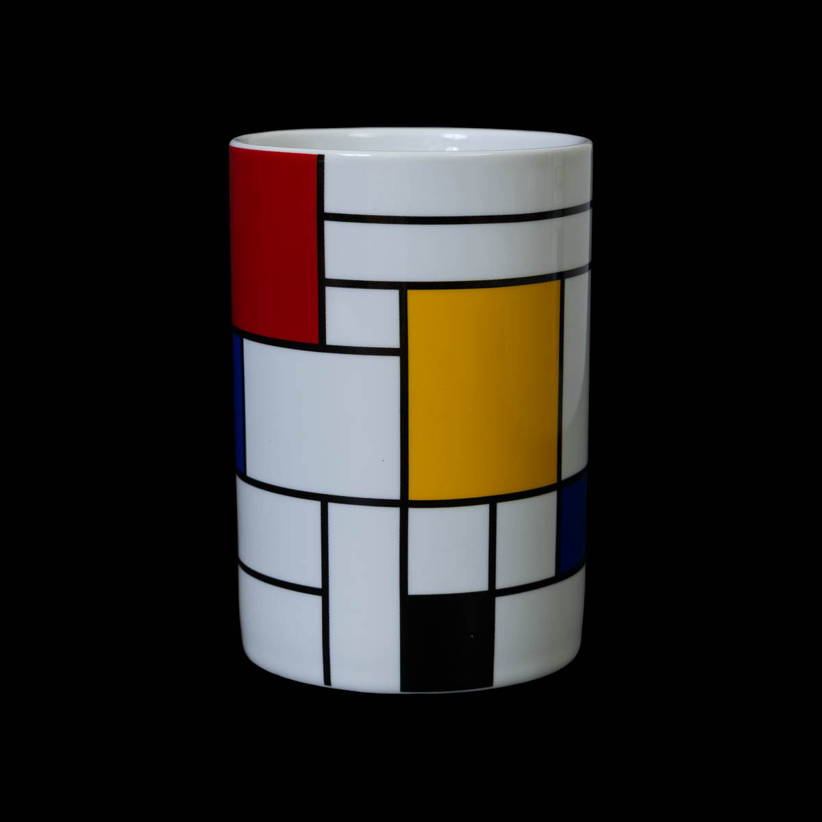 Mug Piet Mondrian : Large Fragments (détail n°1)