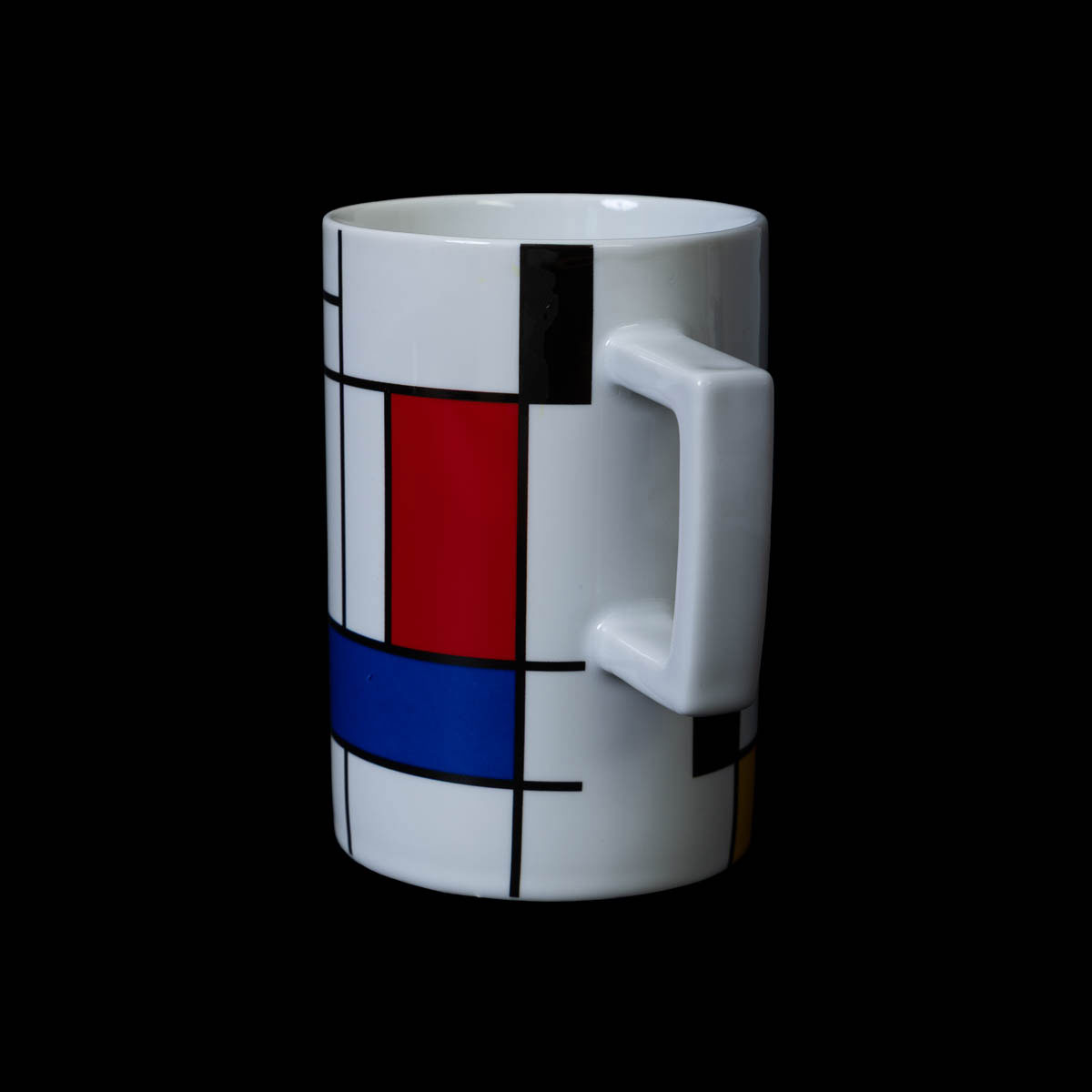 Mug Piet Mondrian : Large Fragments (détail n°3)