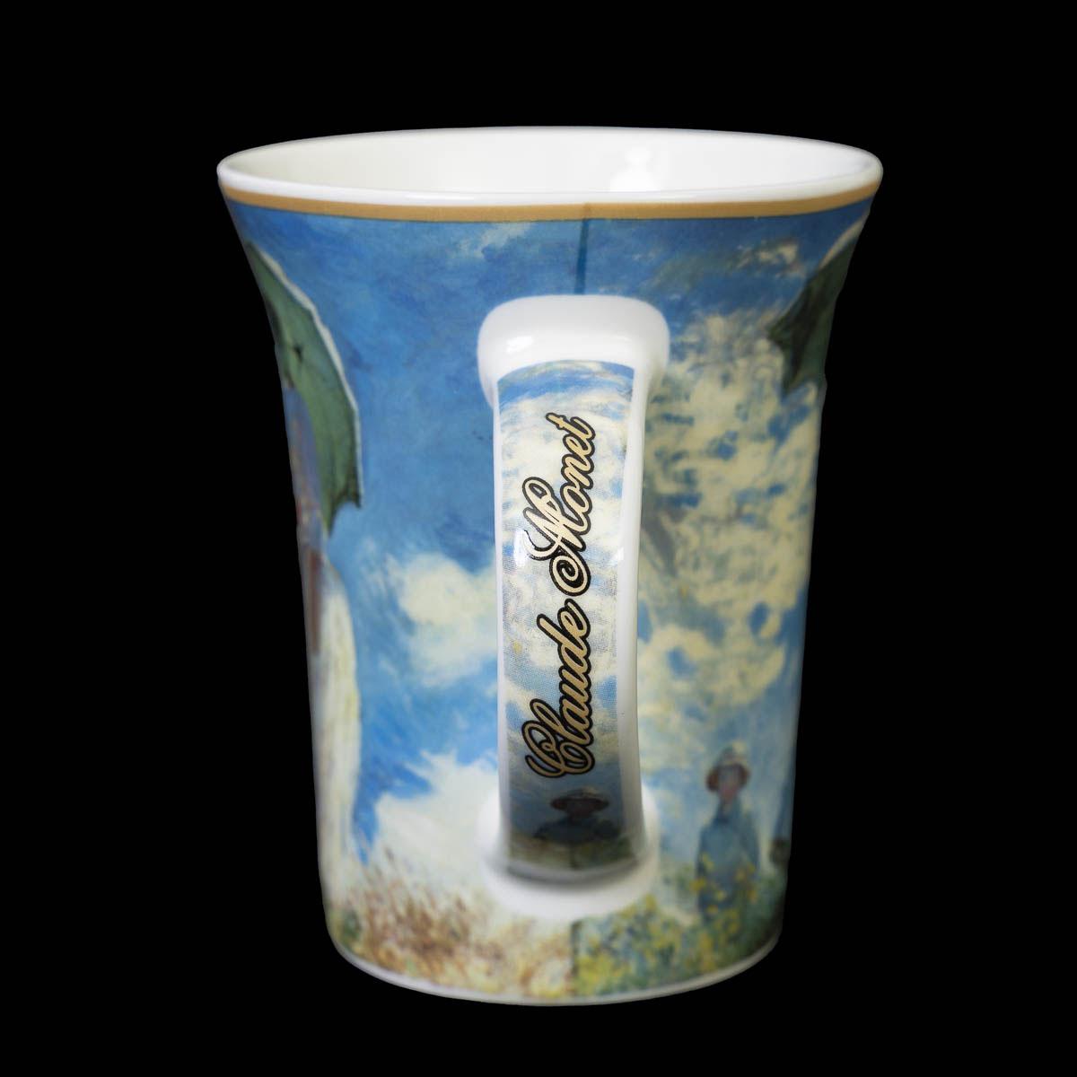 Mug Claude Monet, in porcellana : Donna con parasole, dettaglio n°1
