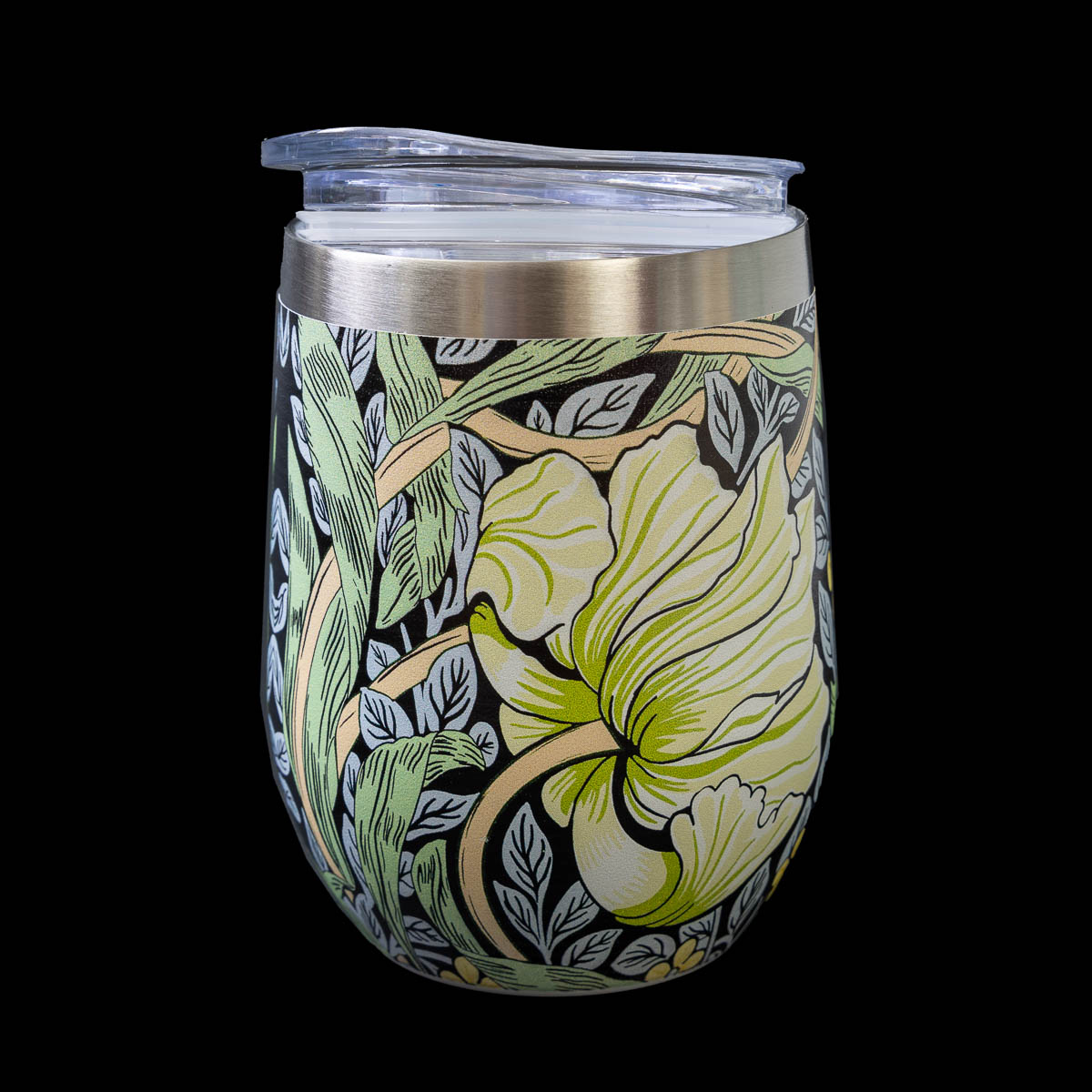 Tazza termica William Morris : Pimpernel (coperchio posato)