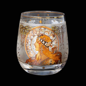Photophore Alfons Mucha : Zodiaque