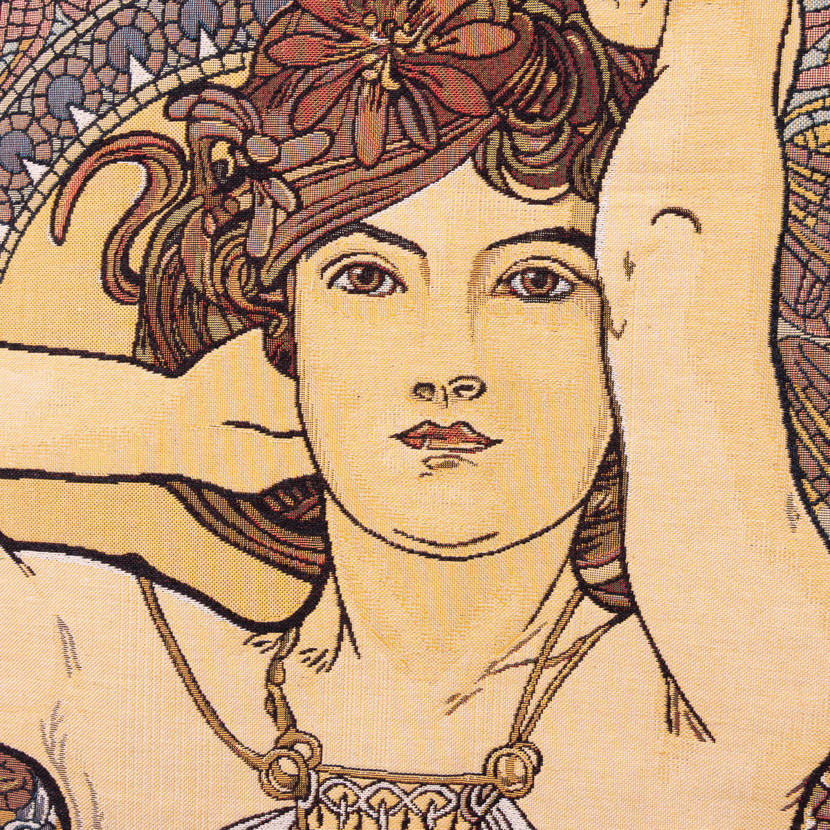 Tapicería Alfons Mucha - Amatista (detalle)