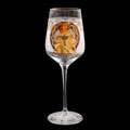 Bicchiere da vino Alfons Mucha: Sogni (dettaglio n1)