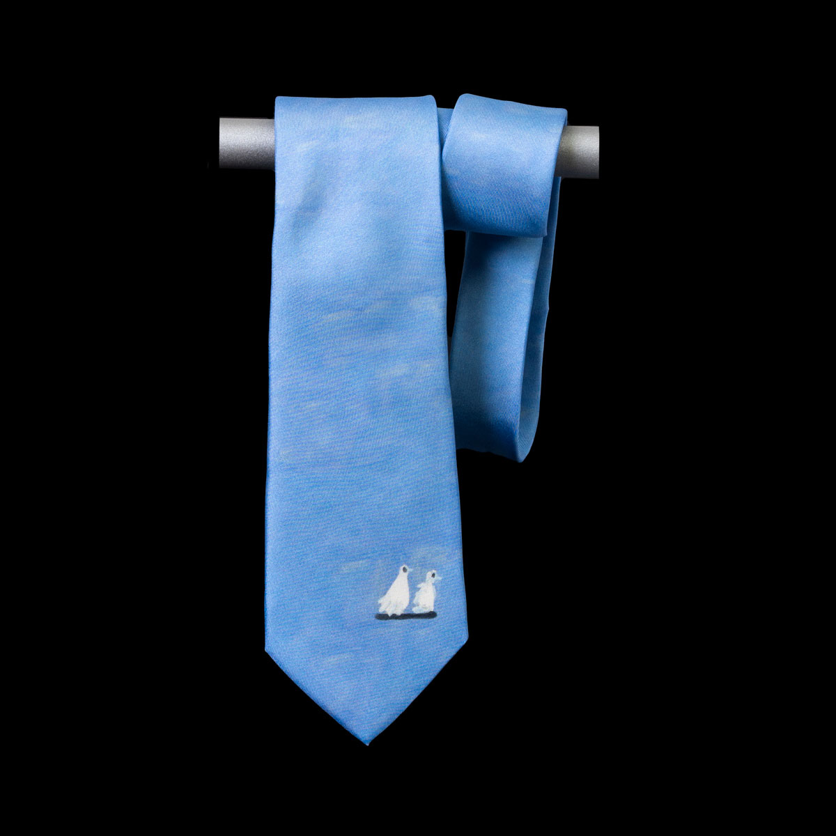 Pablo Picasso Silk tie : Pigeons (detail)