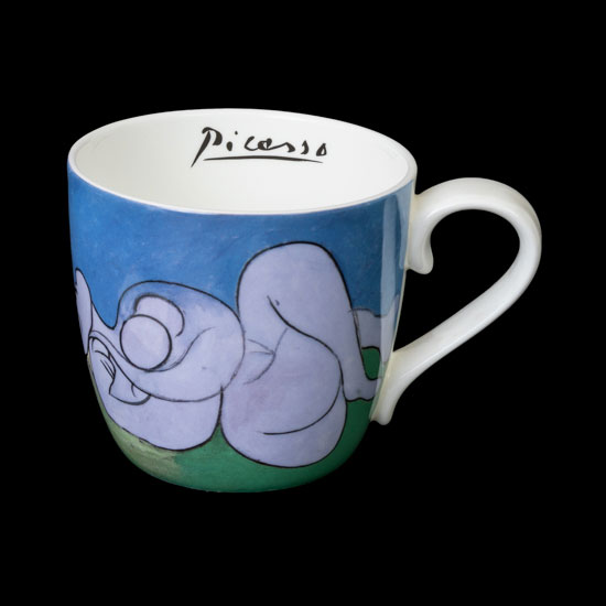 Tasse Pablo Picasso en porcelaine : La sieste
