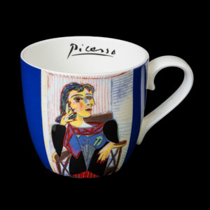 Pablo Picasso porcelain cup : Portrait of Dora Maar