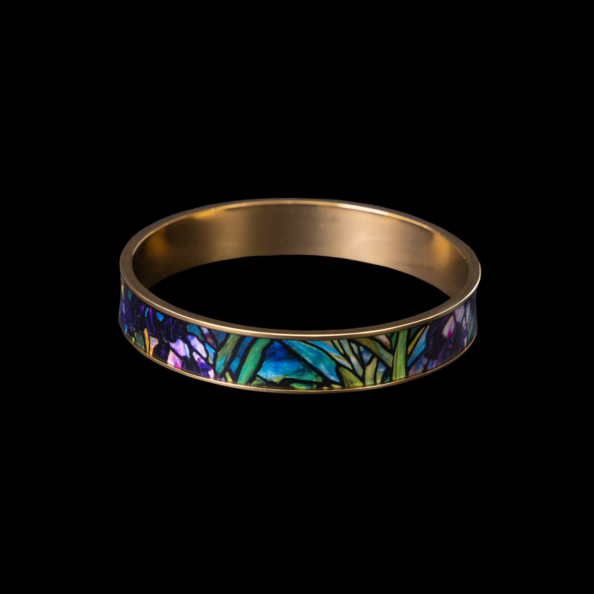 Bracelet inspired by Tiffany: Magnolias and Iris