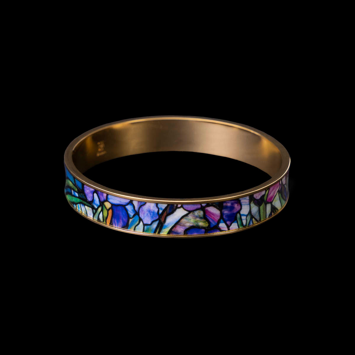 Bracelet inspired by Tiffany: Magnolias and Iris