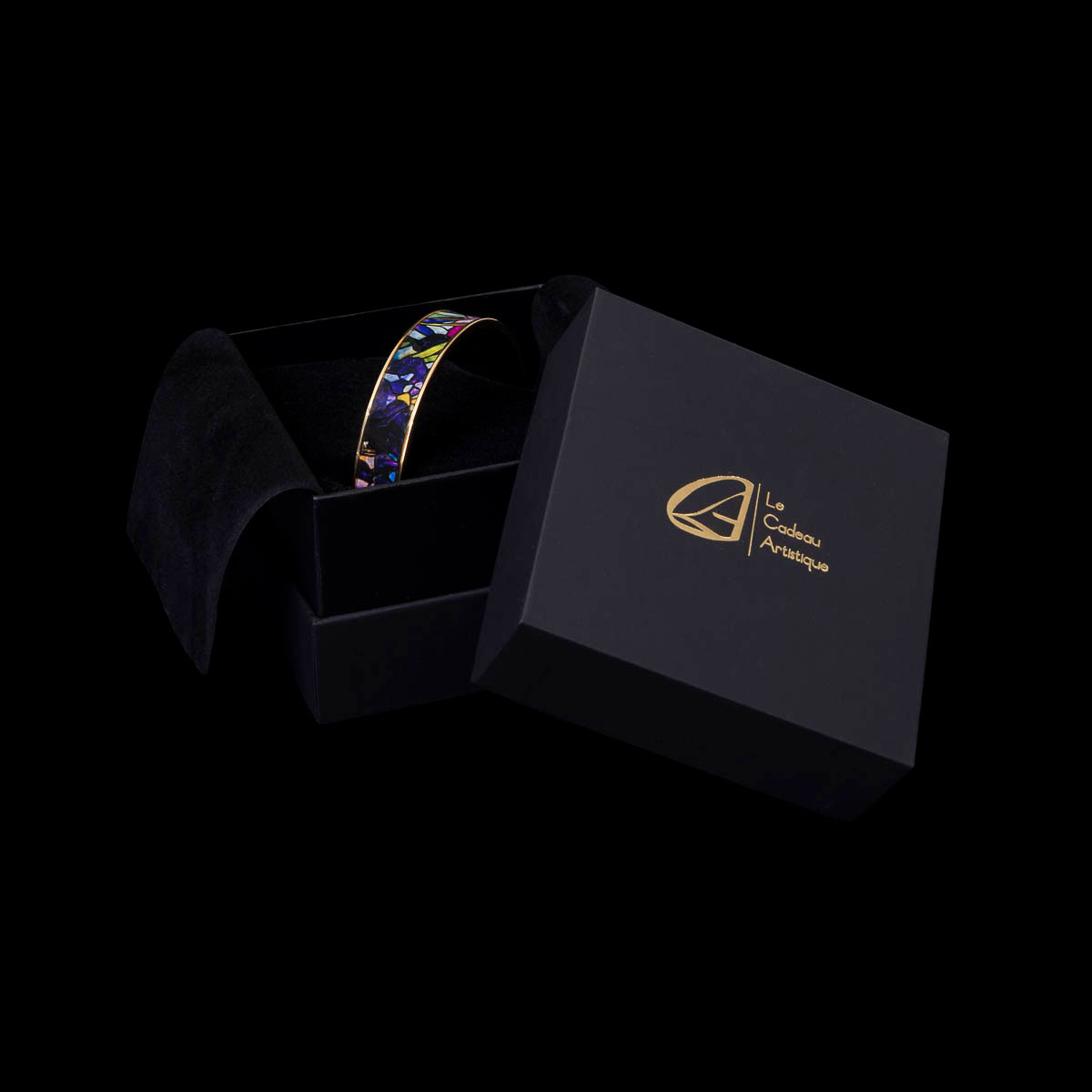 Bracelet inspired by Tiffany: Magnolias and Iris