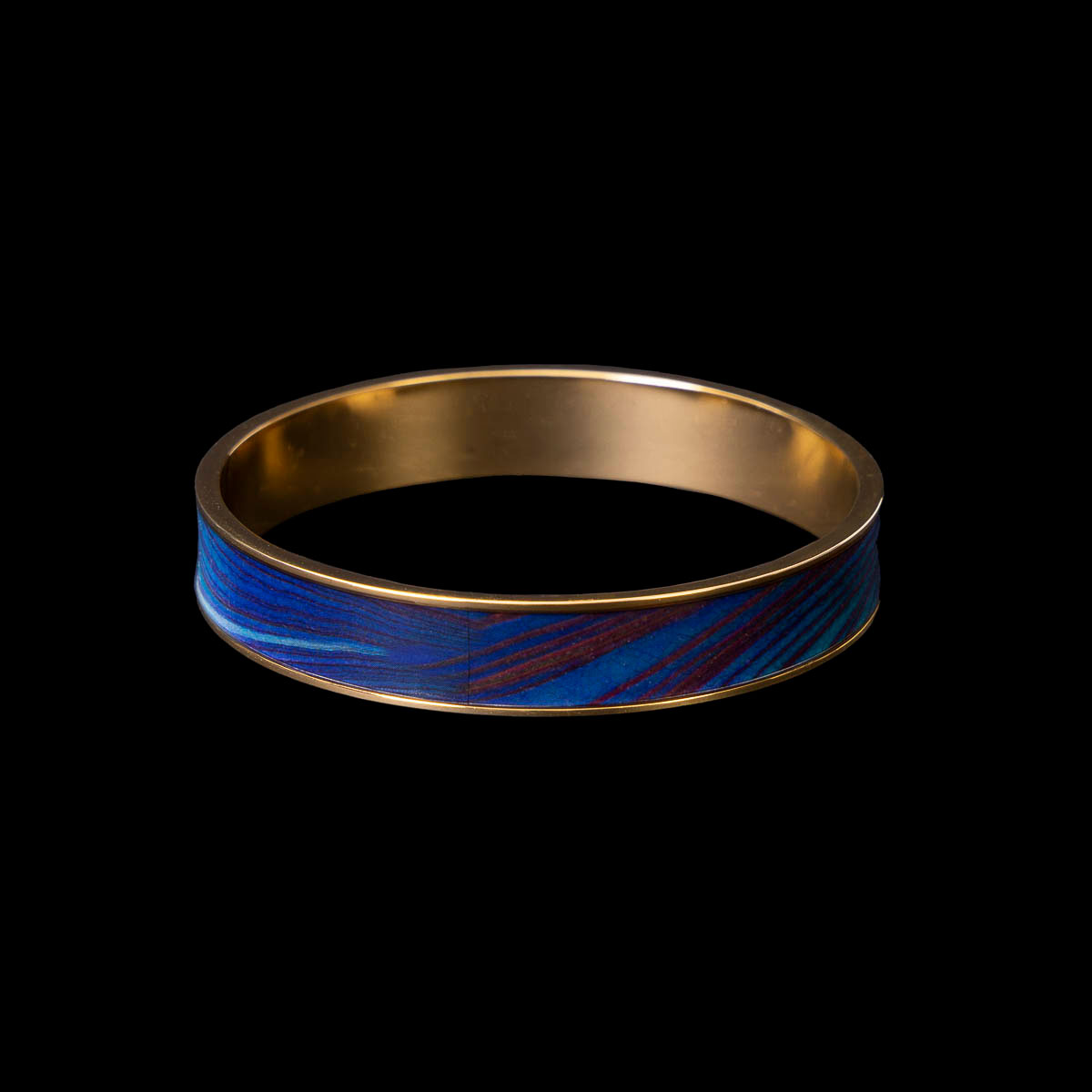 Bracelet inspired by Tiffany: Peacock feather (detail 2)