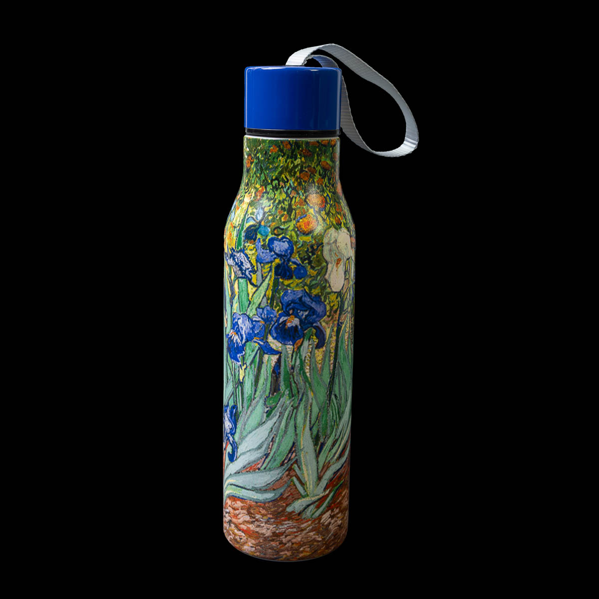 Bouteille isotherme Van Gogh : Les iris, détail n°1