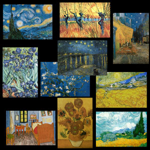 Van Gogh postcards (n°1)