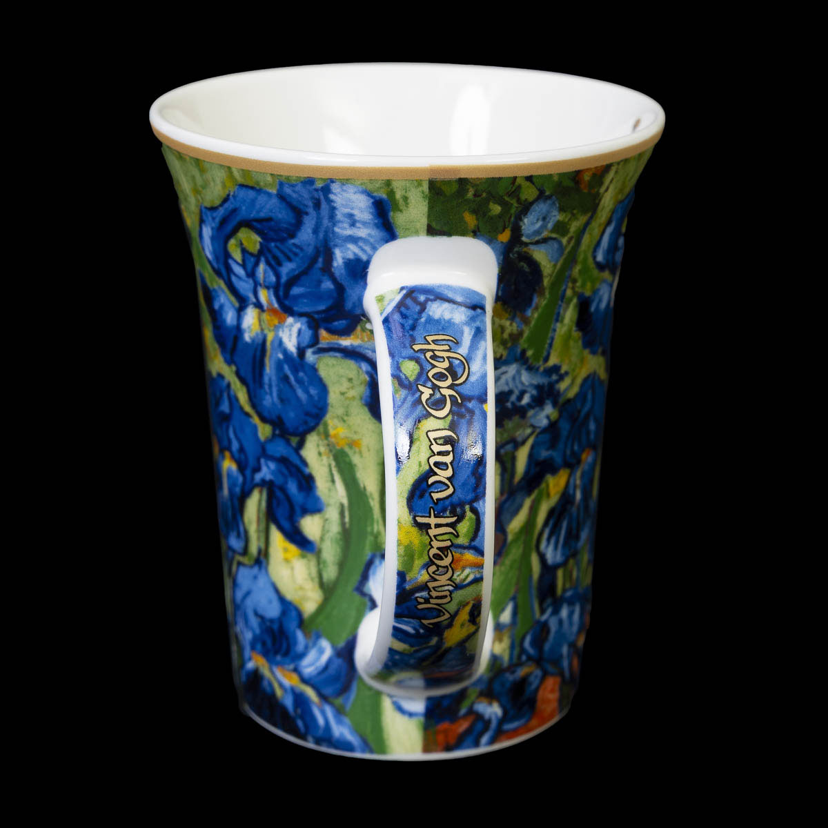 Mug Van Gogh - Les Iris - Forme Évasée (face)