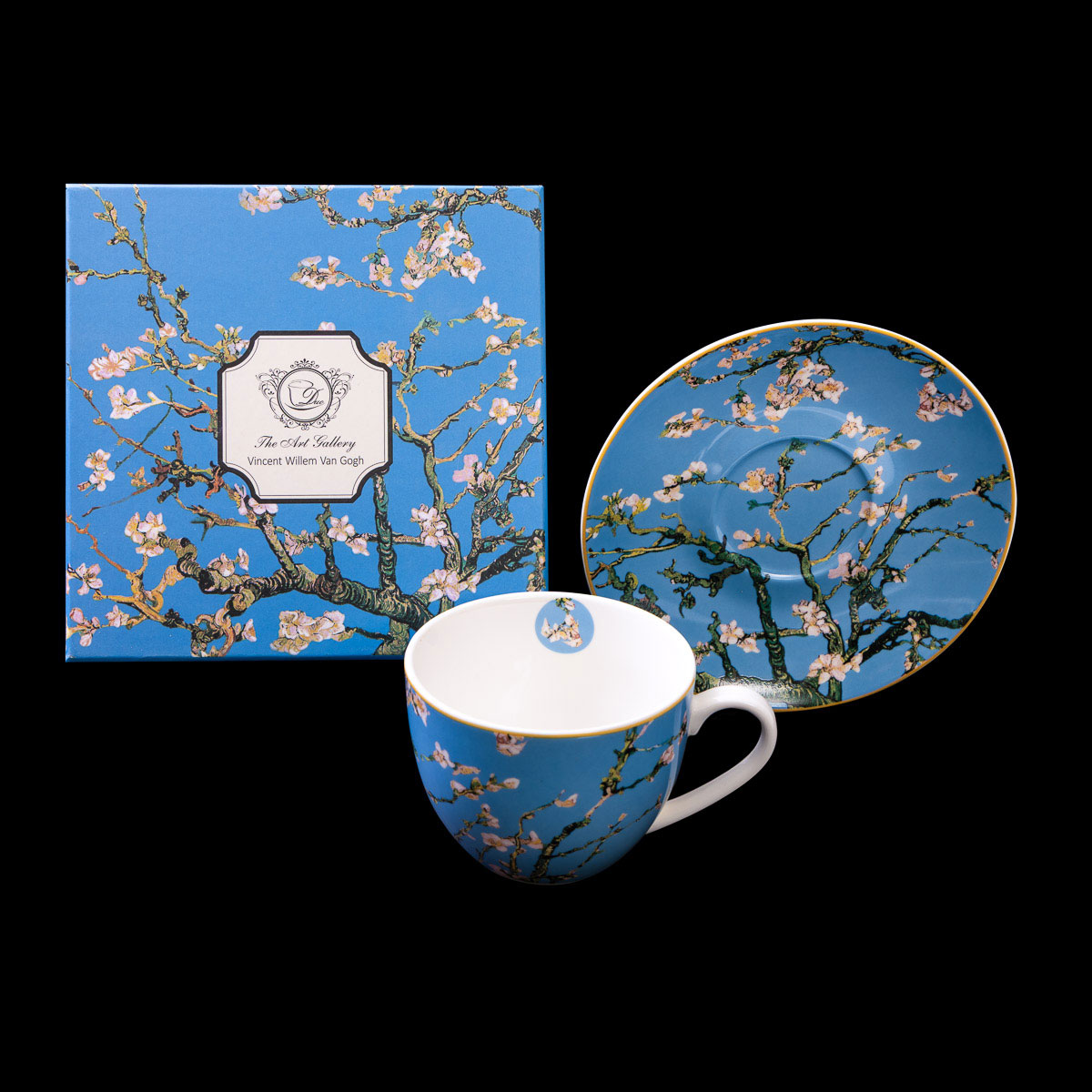 Vincent Van Gogh Tea cup and saucer : Almond Tree
