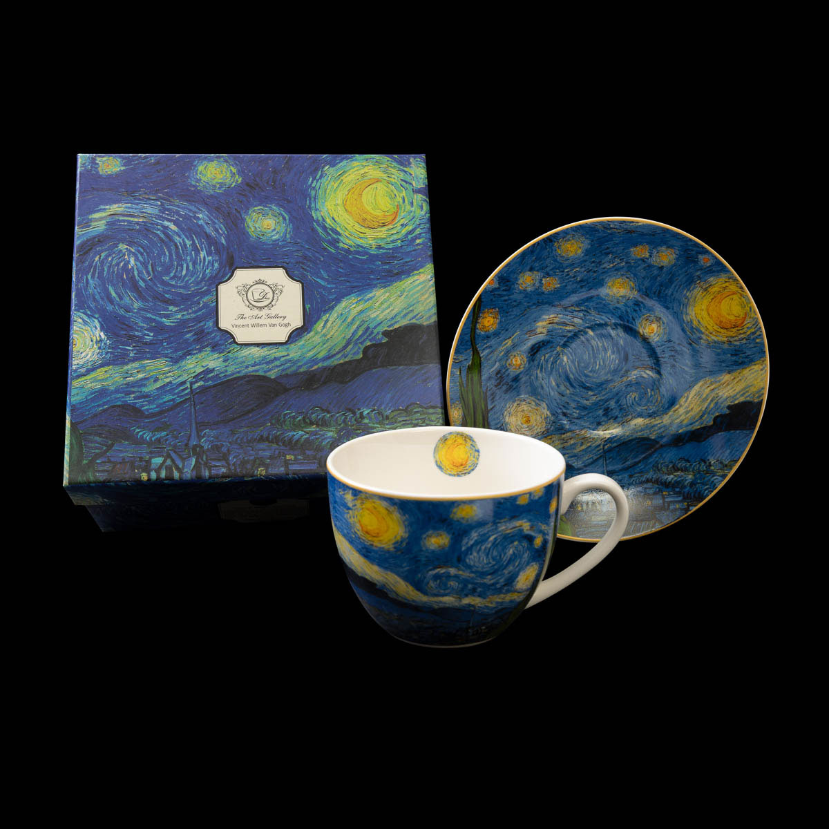 Tasse à thé Vincent Van Gogh, La nuit étoilée (270 ml)