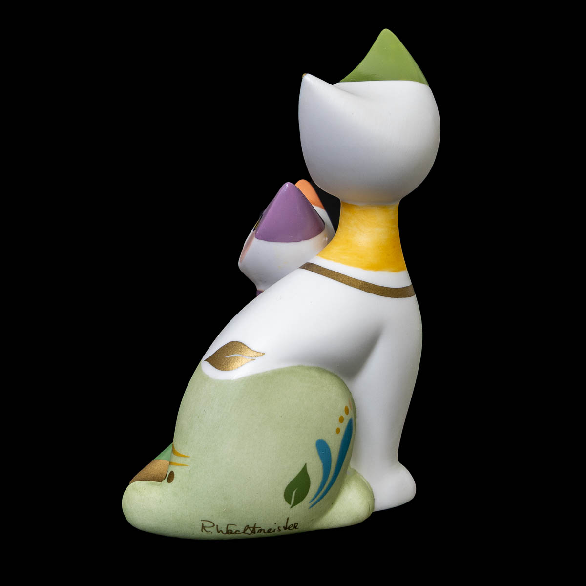 Figurine Rosina Wachtmeister, Silvia e Astro (détail n°2)