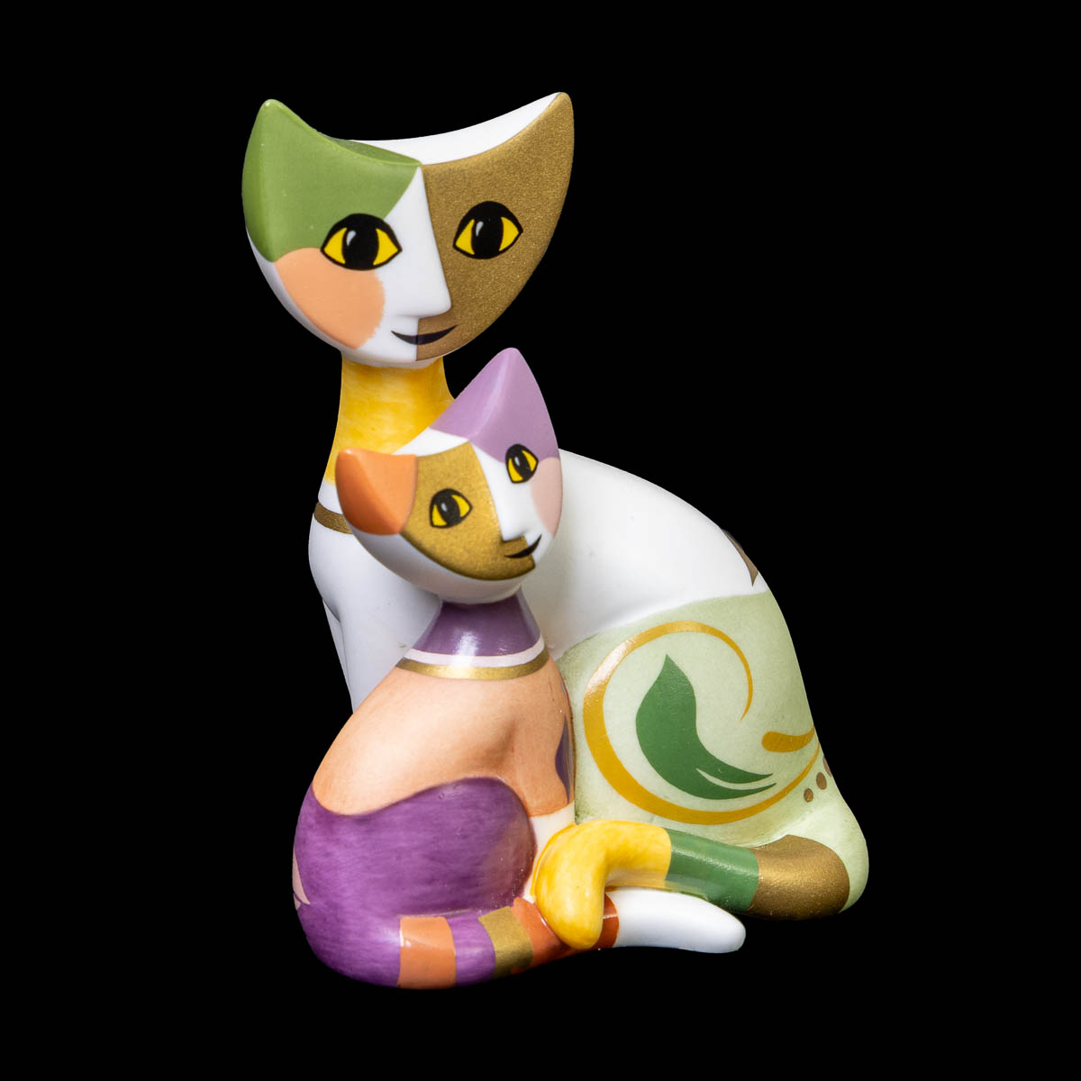 Figurine Rosina Wachtmeister, Silvia e Astro (détail n°5)
