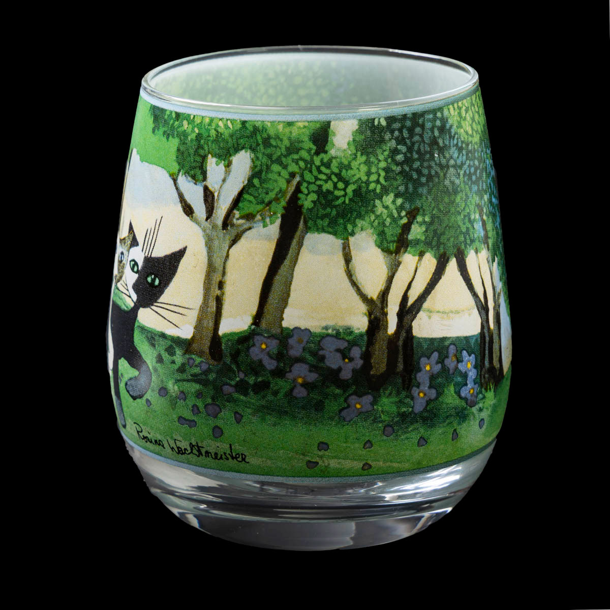 Verre à eau ou photophore Rosina Wachtmeister : Una passeggiata nel verde (détail n°3)