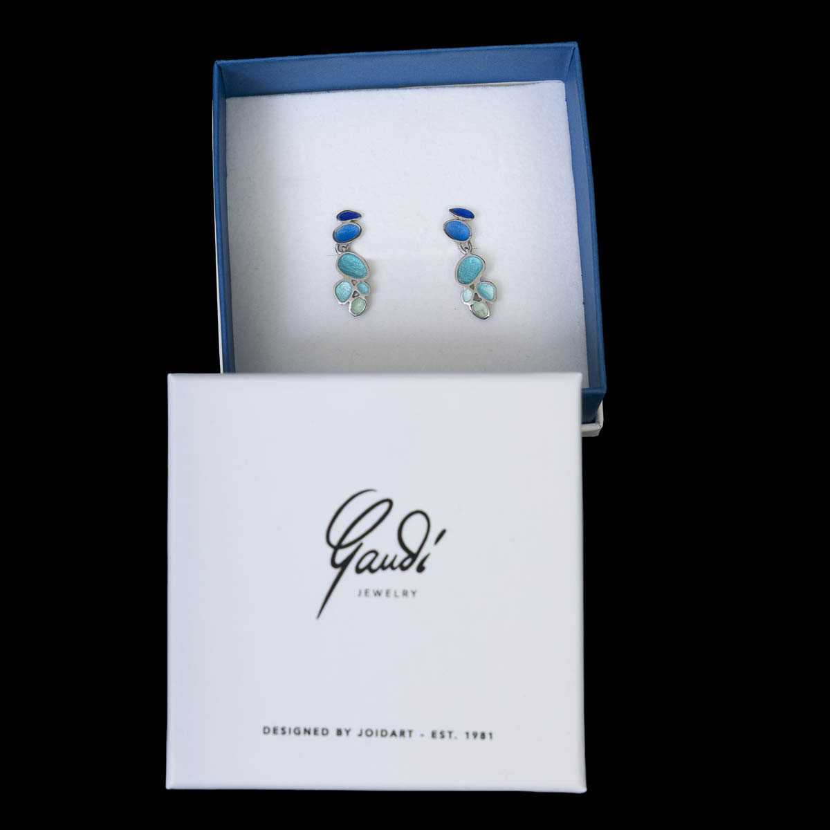 Orecchini ispirati ad Antoni Gaudí: Fruits - argento