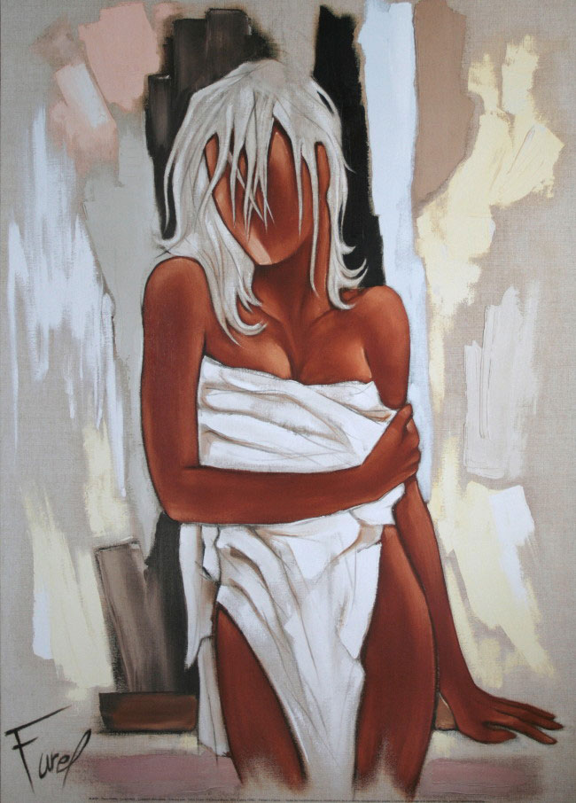 Stampa d’Arte FAREL - La serviette - 50 x 70 cm